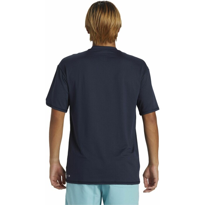 2024 Quiksilver Mens Everyday Surf UV50 Short Sleeve Surf T-Shirt  AQYWR03135 - Dark Navy